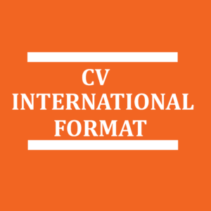CV International Format