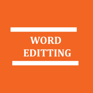Word Editting