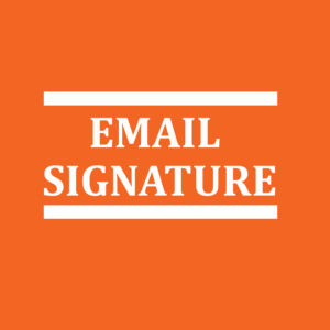 EMAIL SIGNATURE