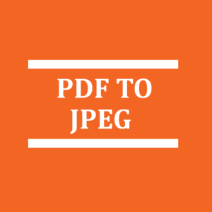 PDF TO JPEG