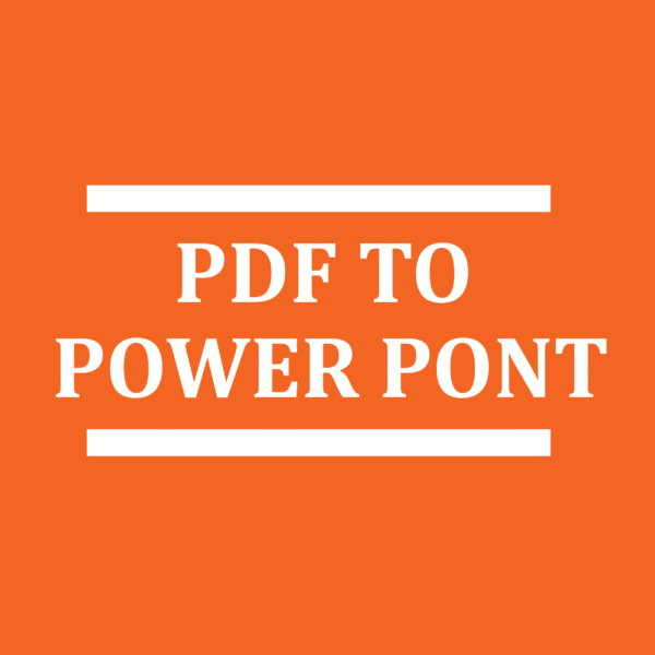 PDF TO POWERPOINT