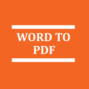 WORD TO PDF